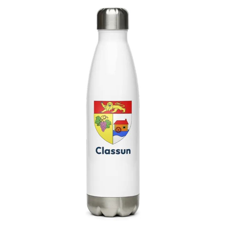 Gourde inox blason de Classun