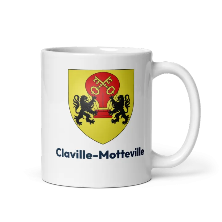 Mug blason de Claville-Motteville