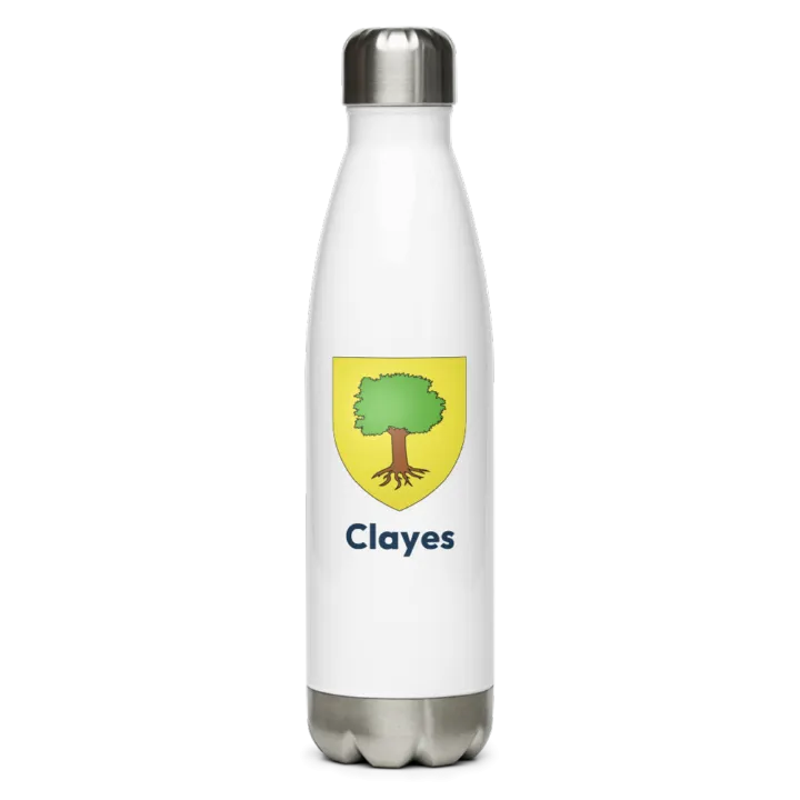 Gourde inox blason de Clayes
