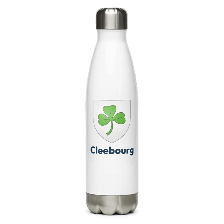 Gourde inox blason de Cleebourg
