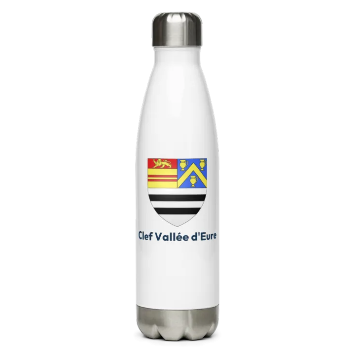 Gourde inox blason de Clef Vallée d'Eure