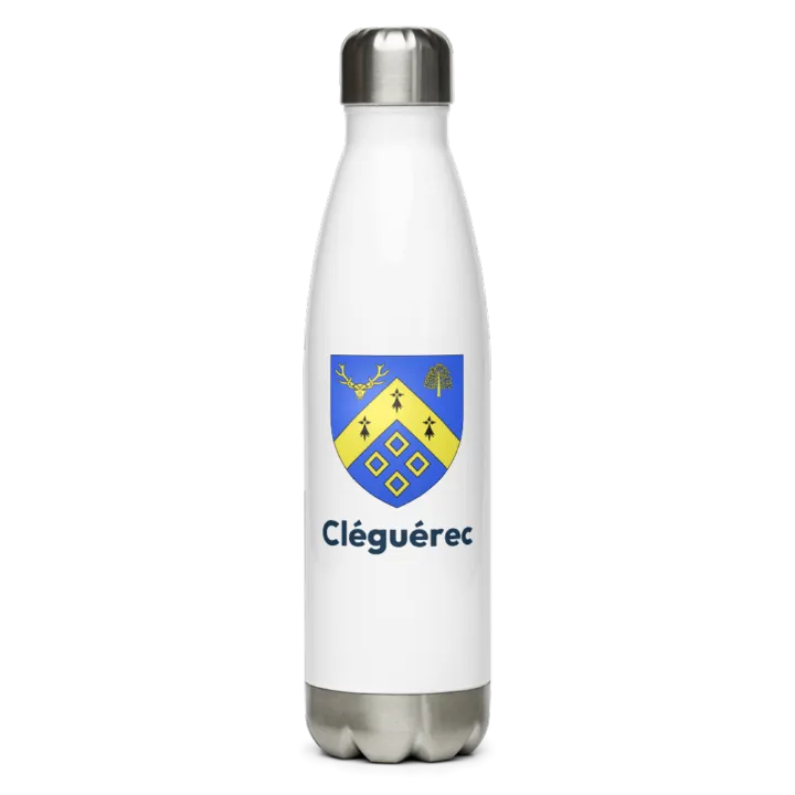 Gourde inox blason de Cléguérec