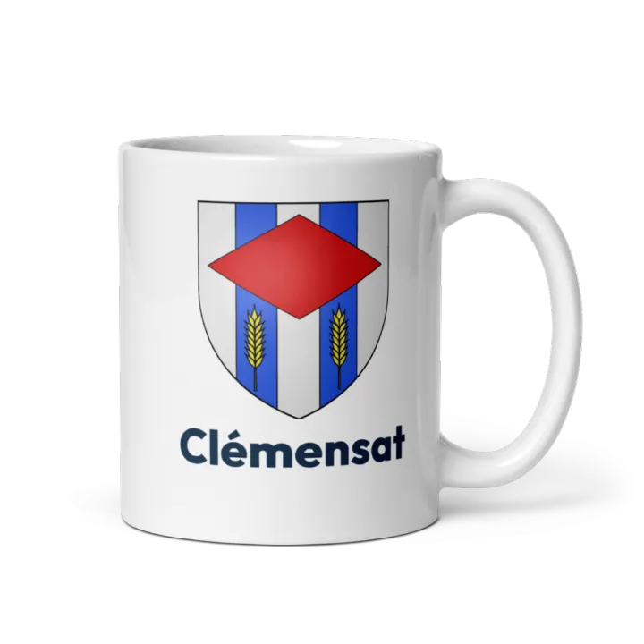 Mug blason de Clémensat