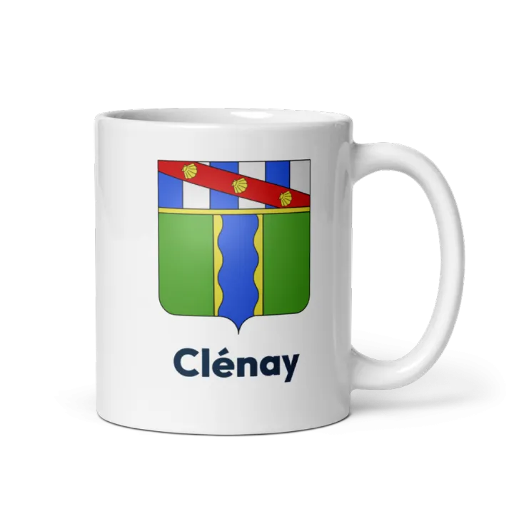 Mug blason de Clénay