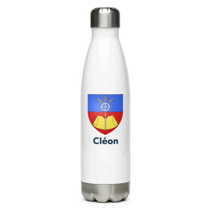 Gourde inox blason de Cléon