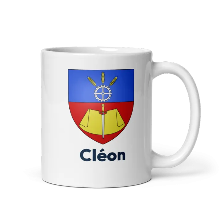 Mug blason de Cléon