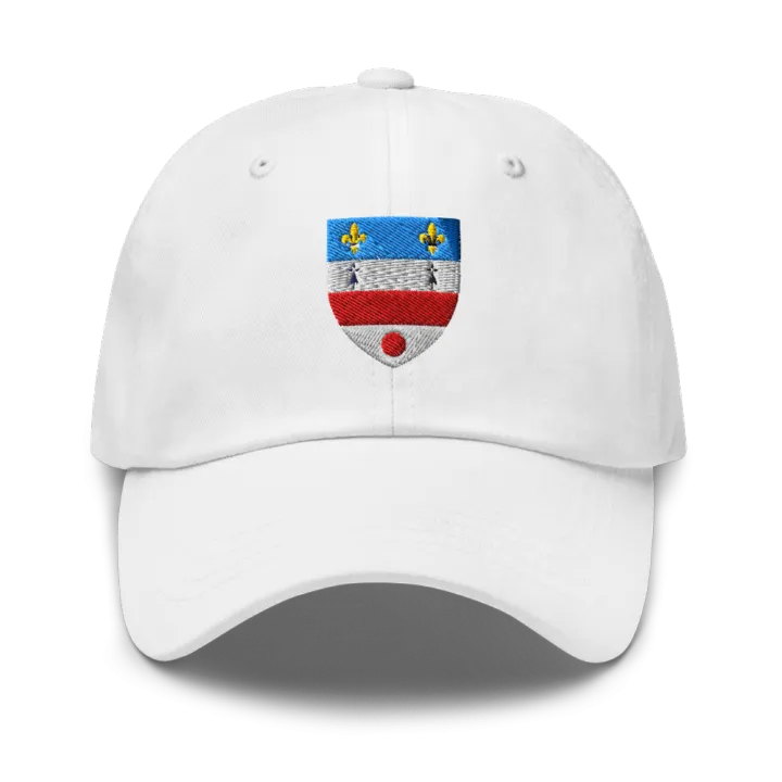 Casquette brodée blason de Clermont-l'Hérault