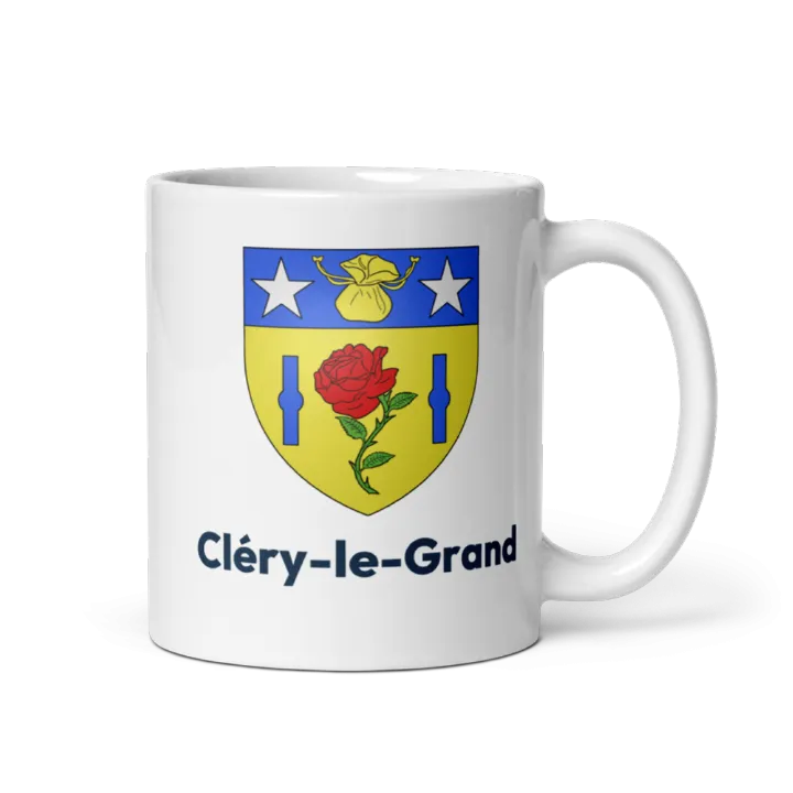 Mug blason de Cléry-le-Grand