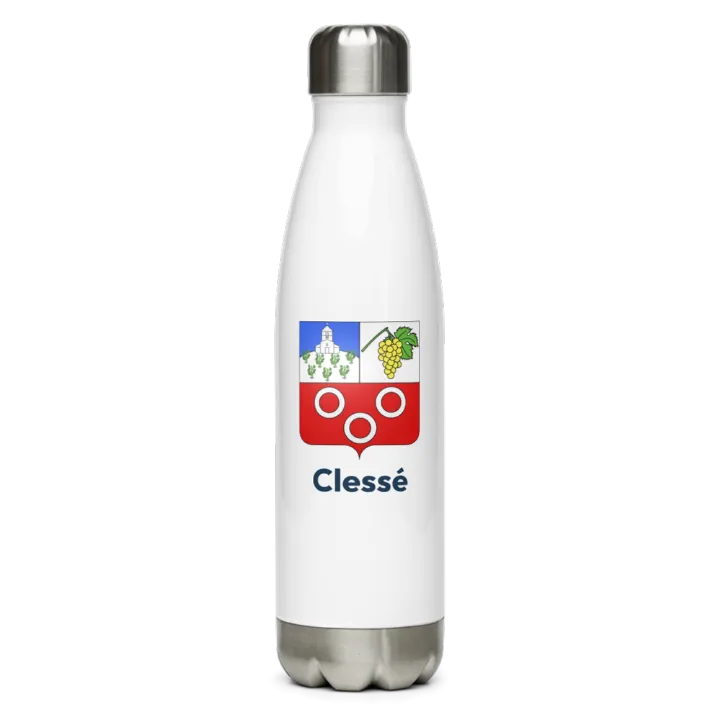 Gourde inox blason de Clessé