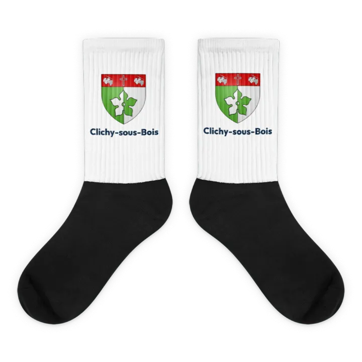 Chaussettes — blason de Clichy-sous-Bois