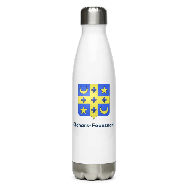 Gourde inox blason de Clohars-Fouesnant