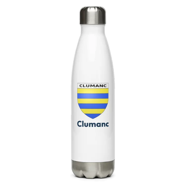 Gourde inox blason de Clumanc