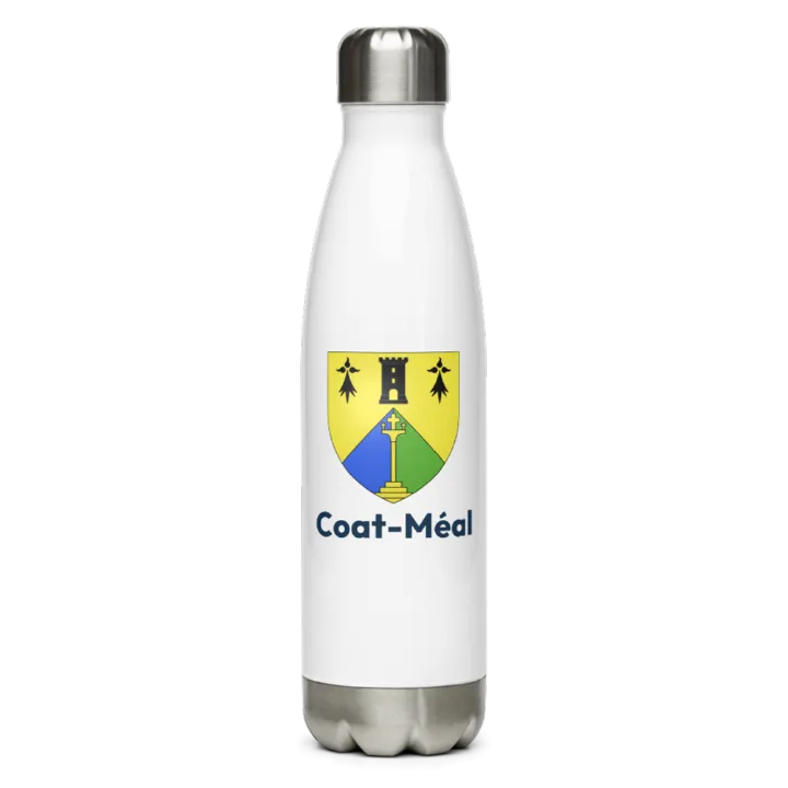 Gourde inox blason de Coat-Méal