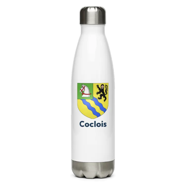Gourde inox blason de Coclois
