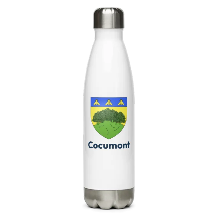 Gourde inox blason de Cocumont