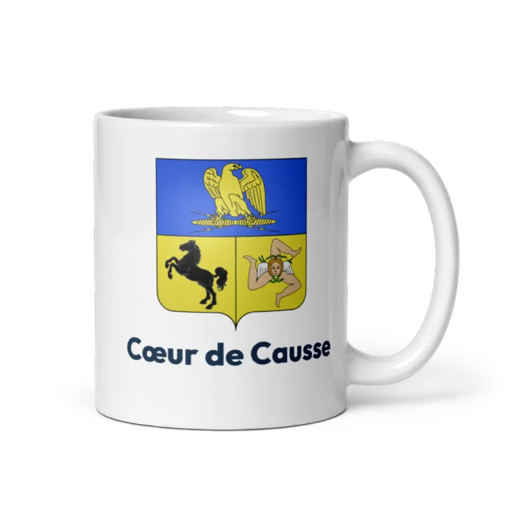 Mug blason de Cœur de Causse