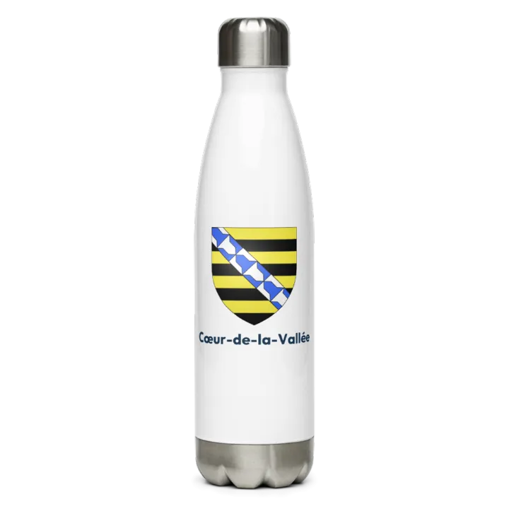 Gourde inox — blason de Cœur-de-la-Vallée