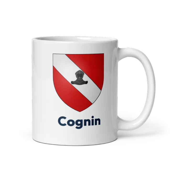 Mug blason de Cognin