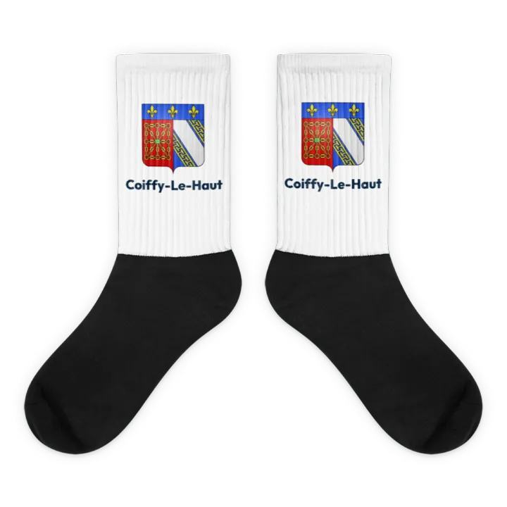 Chaussettes — blason de Coiffy-le-Haut