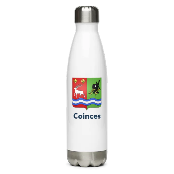 Gourde inox blason de Coinces