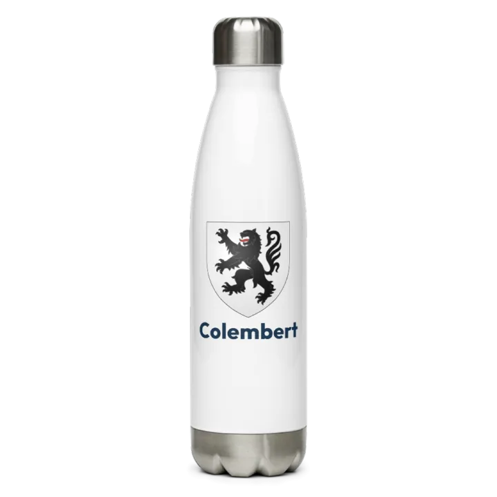 Gourde inox blason de Colembert