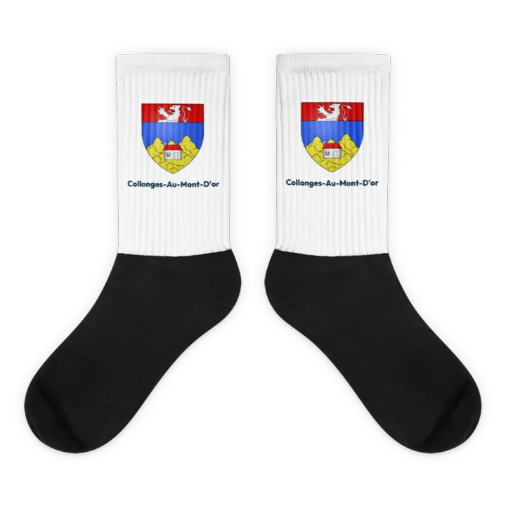 Chaussettes — blason de Collonges-au-Mont-d'Or