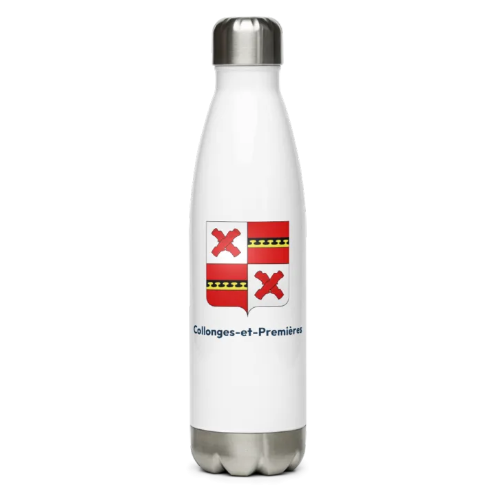 Gourde inox blason de Collonges-et-Premières