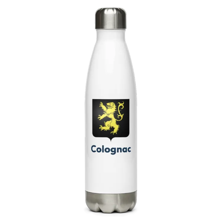 Gourde inox blason de Colognac