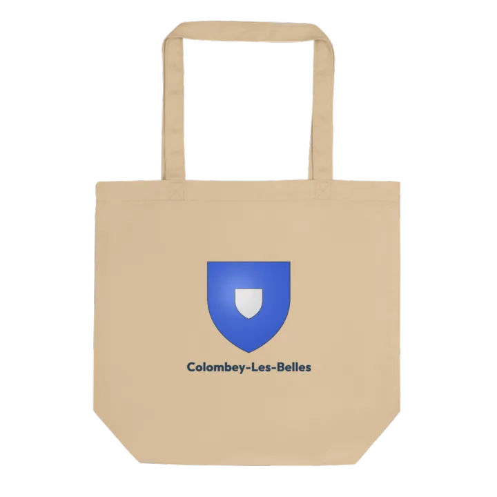 Tote bag coton bio — blason de Colombey-les-Belles