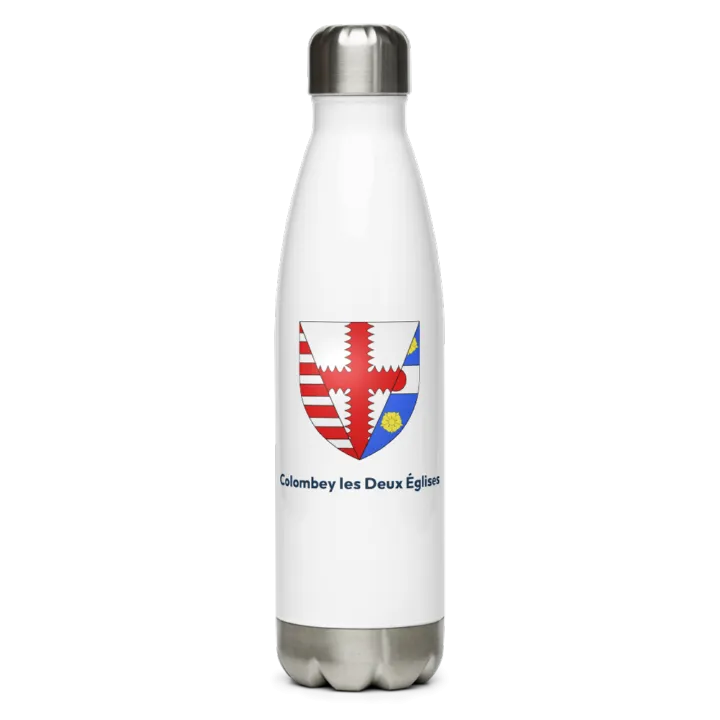 Gourde inox blason de Colombey les Deux Églises