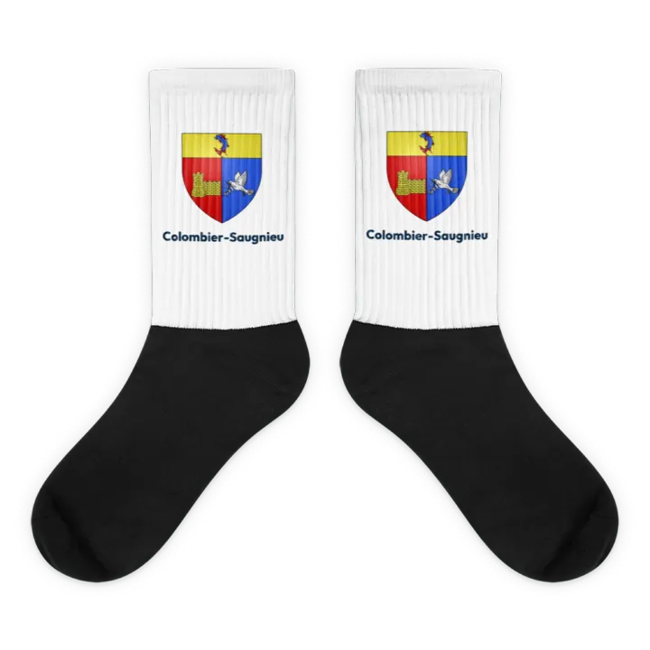 Chaussettes — blason de Colombier-Saugnieu