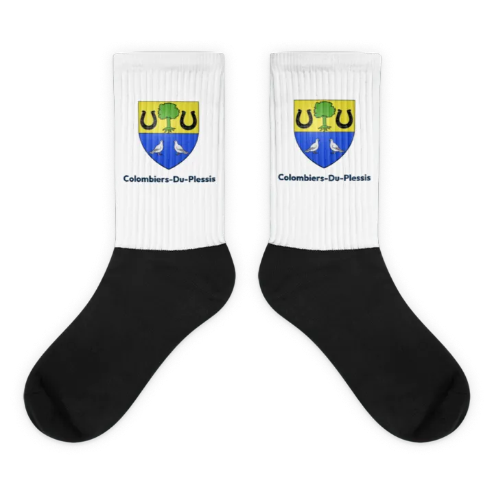 Chaussettes — blason de Colombiers-du-Plessis
