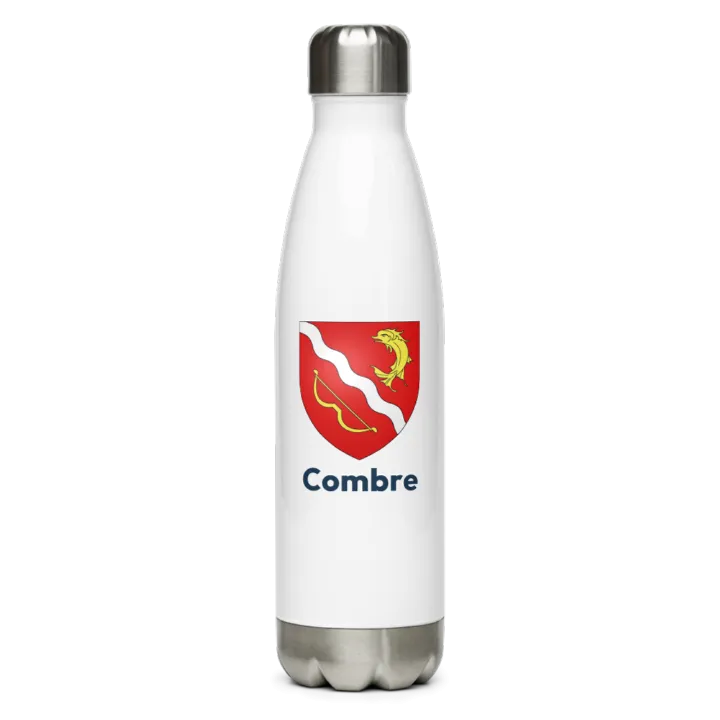 Gourde inox — blason de Combre