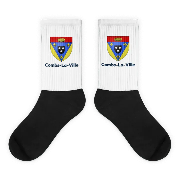 Chaussettes — blason de Combs-la-Ville