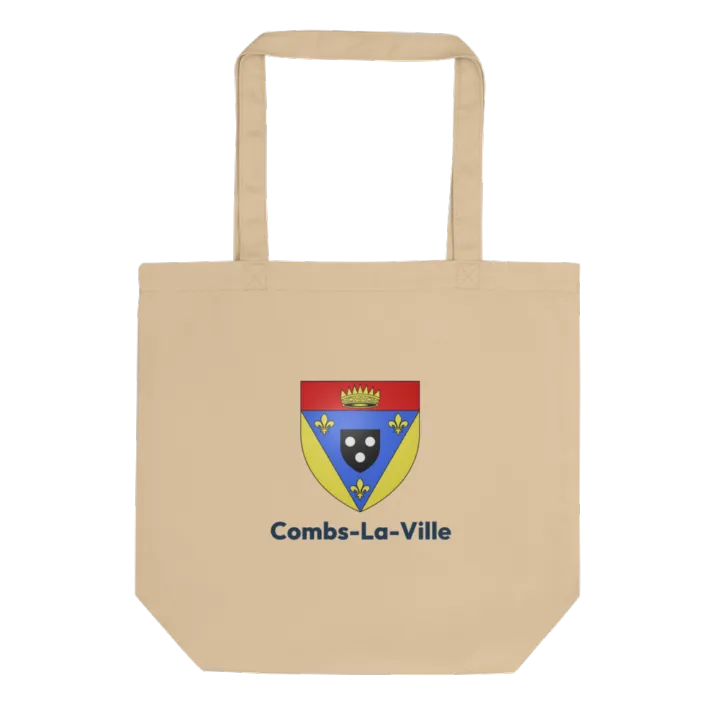 Tote bag coton bio — blason de Combs-la-Ville