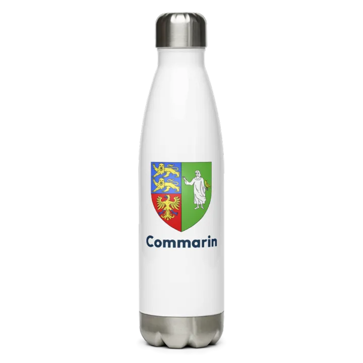Gourde inox blason de Commarin