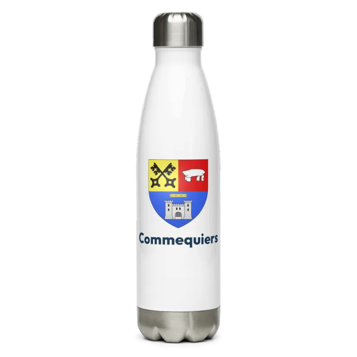 Gourde inox blason de Commequiers