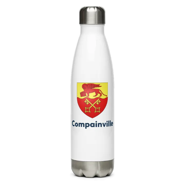 Gourde inox blason de Compainville