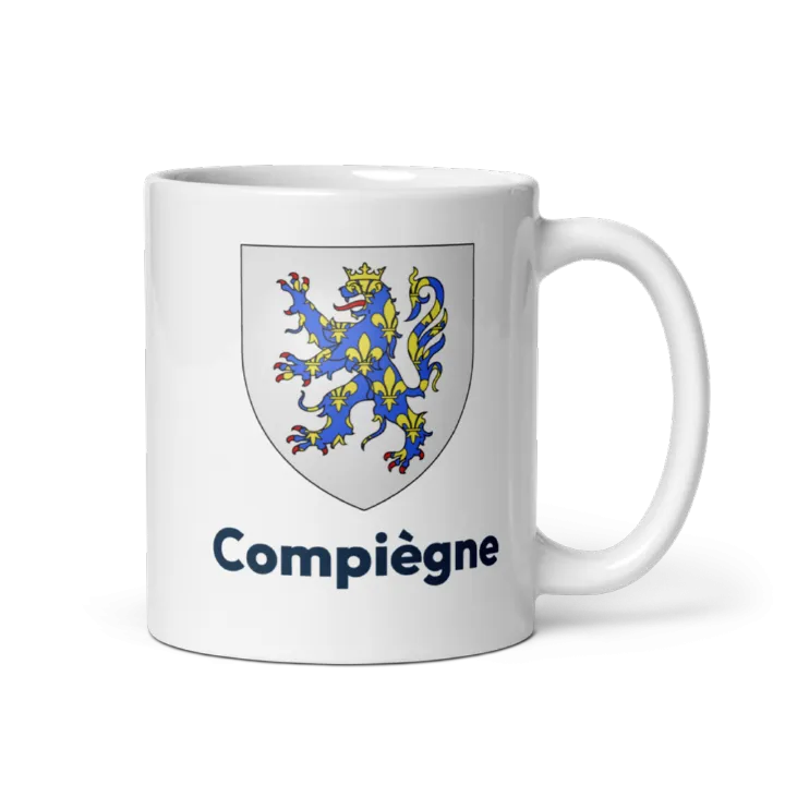 Mug blason de Compiègne