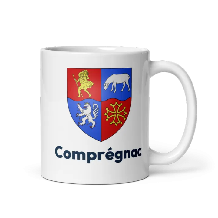 Mug blason de Comprégnac