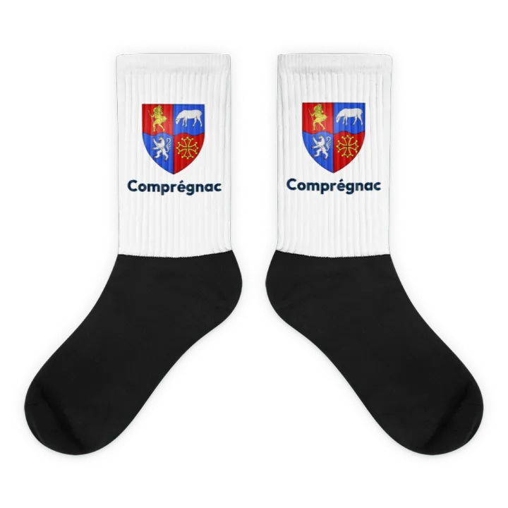 Chaussettes — blason de Comprégnac