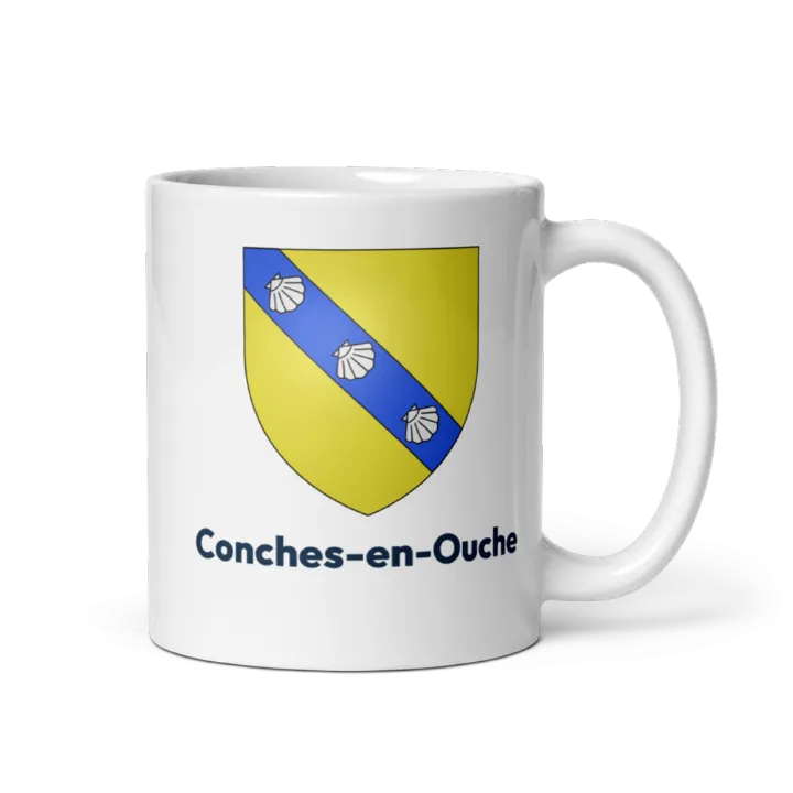 Mug blason de Conches-en-Ouche