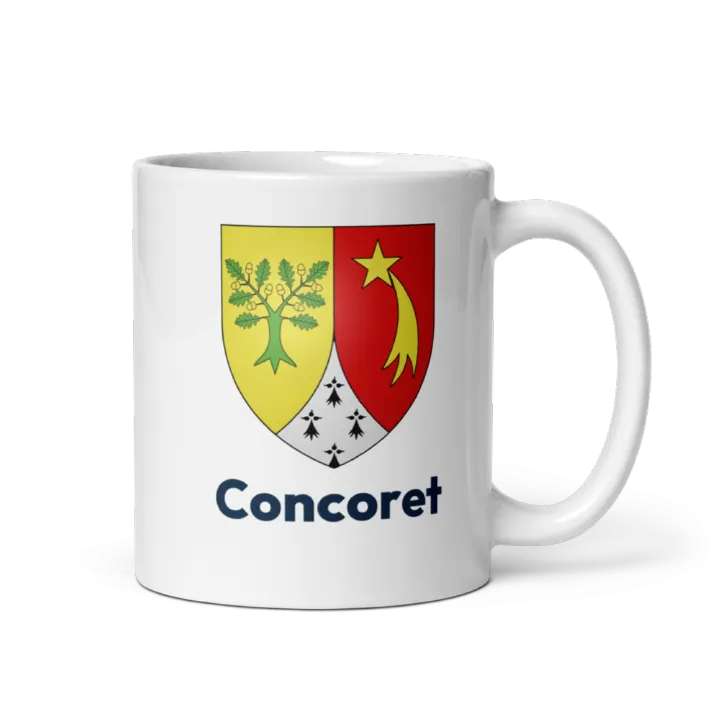 Mug blason de Concoret