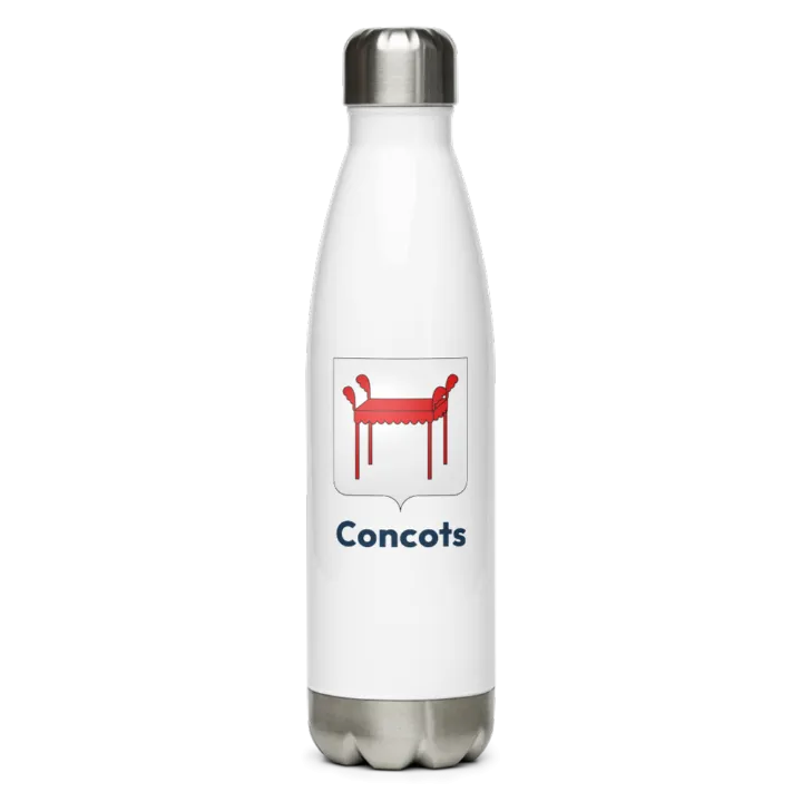 Gourde inox blason de Concots