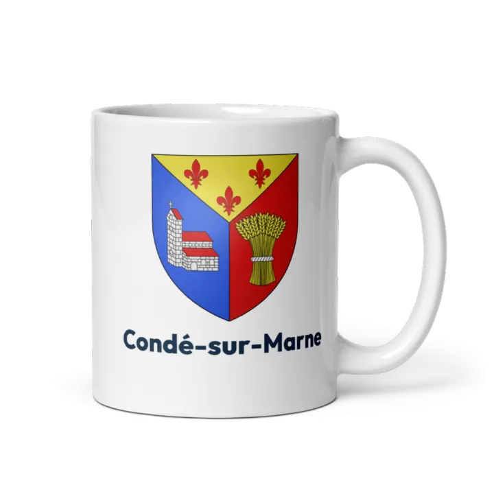 Mug blason de Condé-sur-Marne