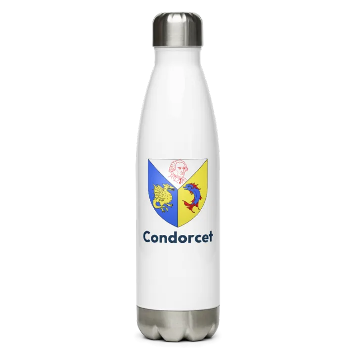 Gourde inox blason de Condorcet