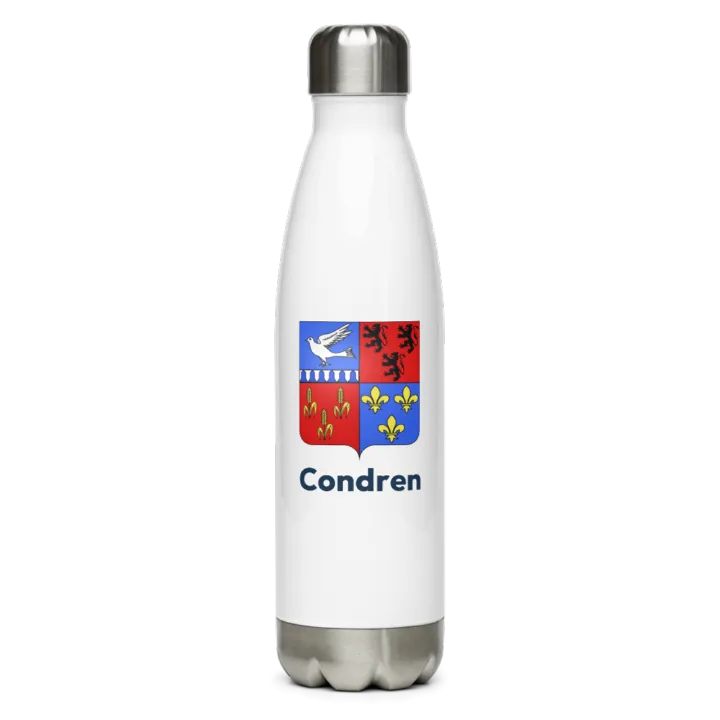 Gourde inox blason de Condren