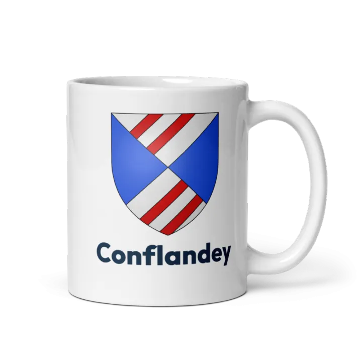 Mug blason de Conflandey