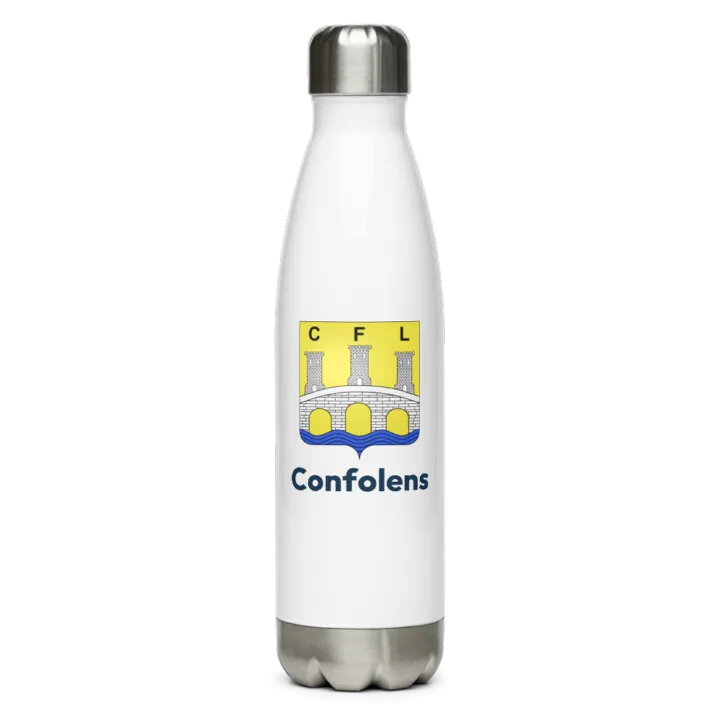 Gourde inox blason de Confolens