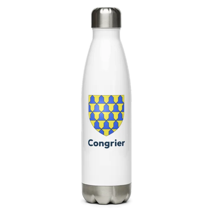 Gourde inox blason de Congrier